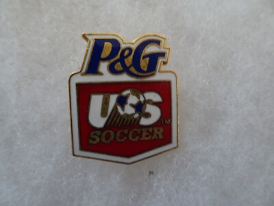 US Soccer Men's National Team Procter & Gamble Sponsor logo Vintage Badge pin