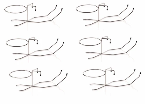 6 piece holder for bottle cooler, wine cooler, champagne cooler, 18 cm Ø