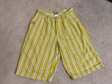 Vintage 90s USA Made |CROSS COLORS| Jorts Size 32 shorts hip hop rap rare Africa