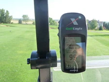 Golf Cart Mount 4 Garmin Approach G5 G3 and Golf Logix  Free Belt Clip Included!