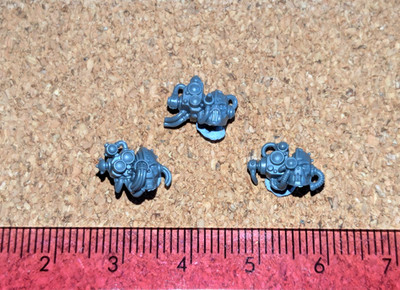 Warhammer 40K: Adeptus Mechanicus bits: Kataphron Destroyer Heads