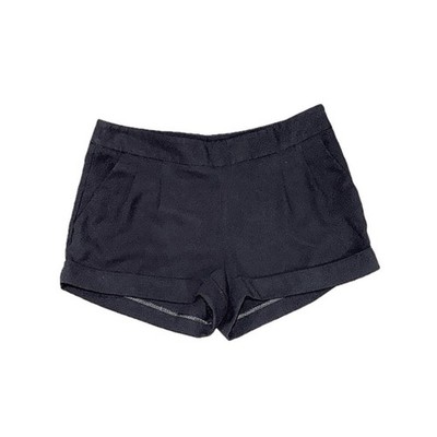  ️ EXPRESS Black Tailored Mini Shorts Lined | Scandi Girl | Minimalist Preppy