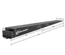 Race Ramps 11in. Two-Piece Trailer Ramps - Fits 5.4 Degree Approach Angle