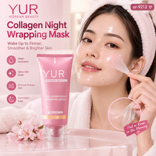 YURI Korean Beauty Collagen Night Wrapping Ma...