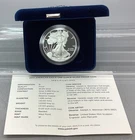 2014 W Proof American Silver Eagle - With Box & CoA