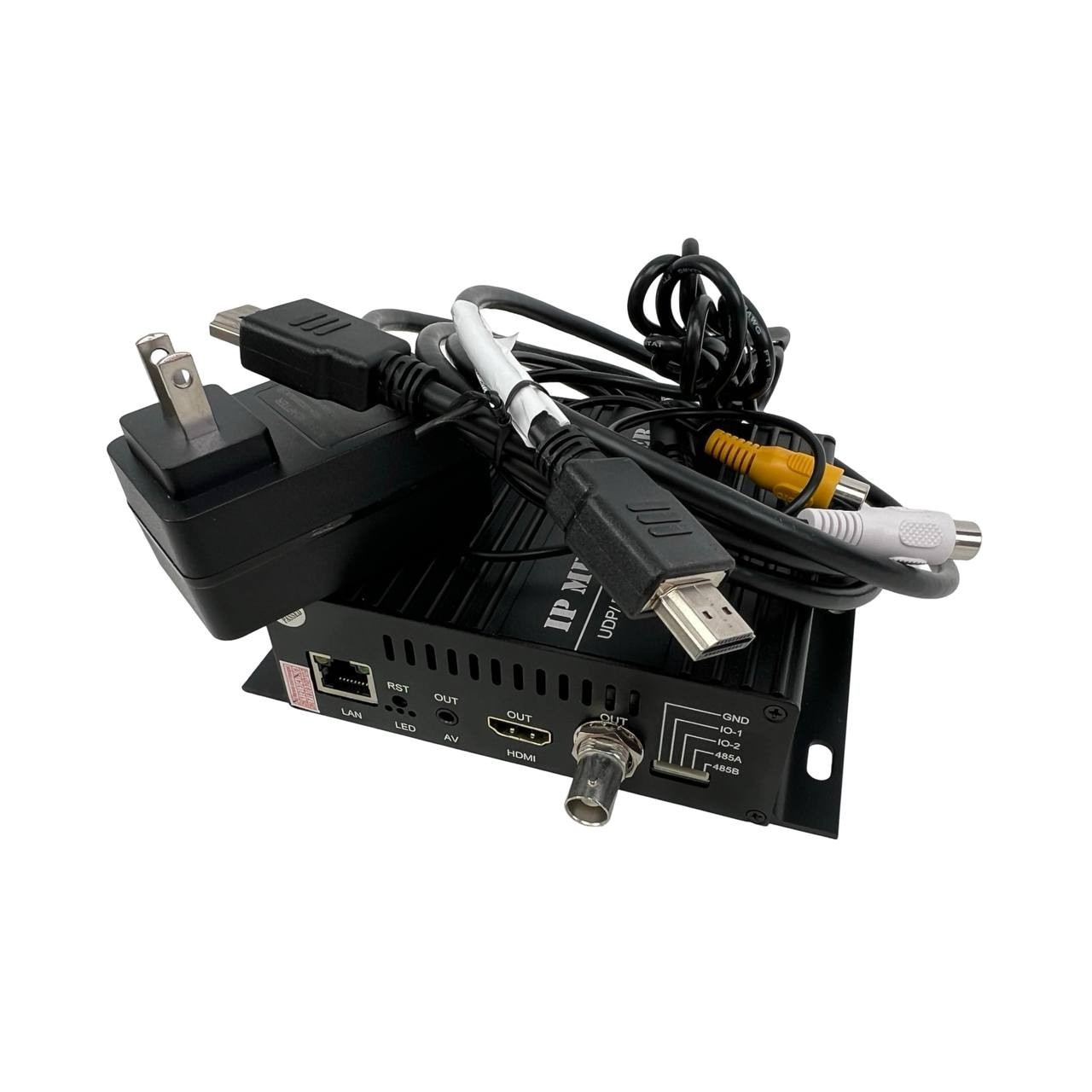 H.265 HDMI CVBS IP Decoder: 4K 1080P Video & Audio, IP Camera, RTMP, SRT, M3U8