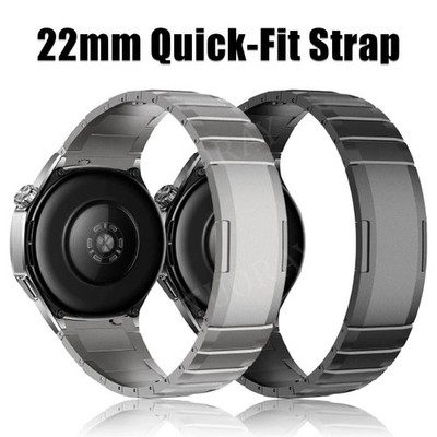 22mm Stainless Steel Band For Amazfit Bip 6 5 5 Unity/GTR 2 3 4 47mm Metal Strap