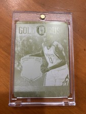 Panini 2012-13 Gold Standard Gold Rush James Harden Yellow Printing Plate 1/1