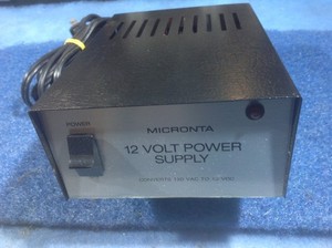 micronta 12v power supply