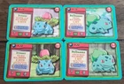 Vintage Bulbasaur Ivysaur 1999 Pokemon Jr Adventure Game Card Lot Of 4 VTG