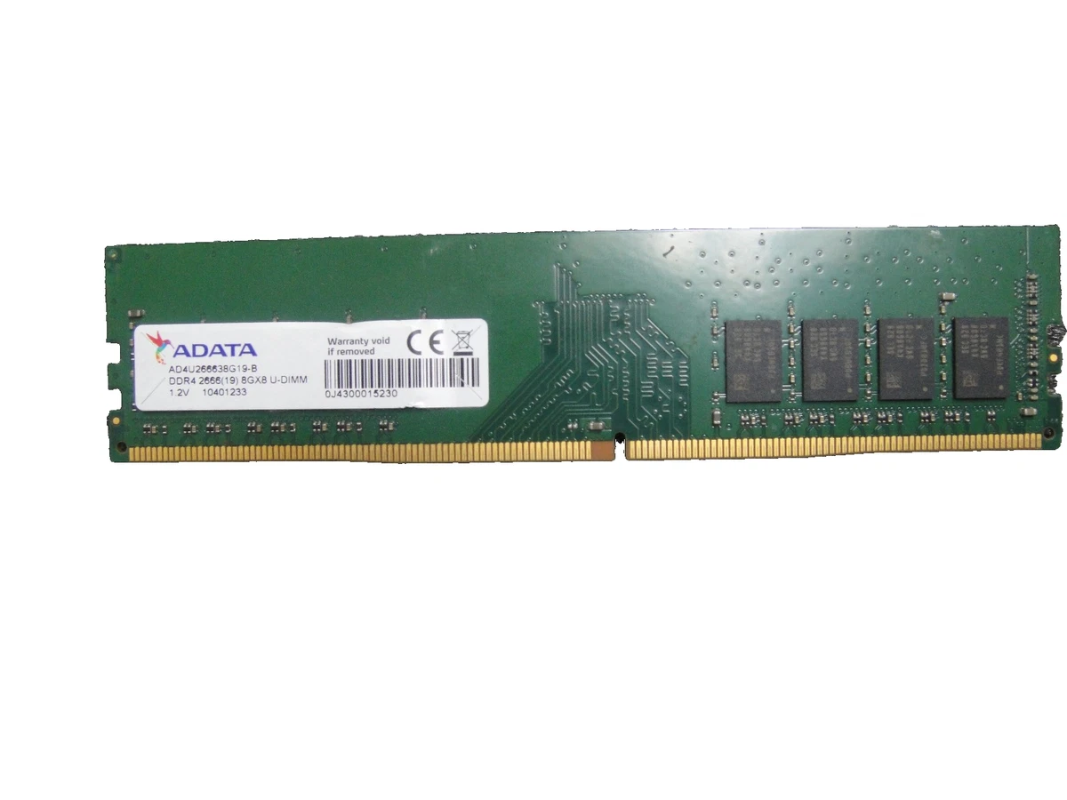 ADATA DDR4 2666 8GB メモリー 2枚セット 本体 PCパーツ