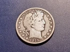 Fine 1915-S Barber Half Dollar