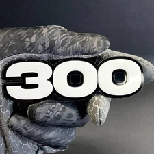 2PCS Chrysler 300 3D Emblems – Exterior Fender Badges for Car or SUV