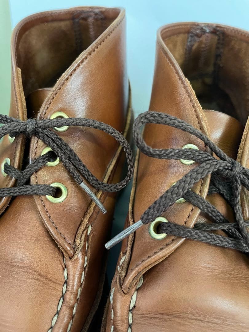 Russell Moccasin Sporting Clays Chukka Boots Brown Leather US9