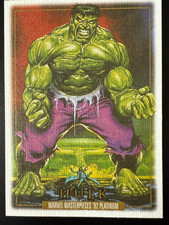 2024 Marvel Masterpieces '92 Platinum Hulk Canvas #32