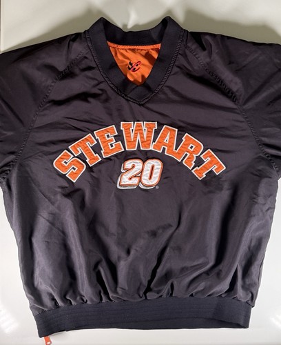 Tony Stewart #20 Home Depot NASCAR Chase Authentics Reversible Jacket Large L