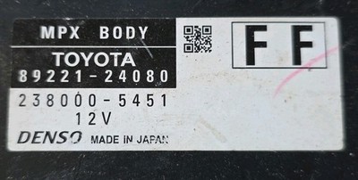 2015-2019 LEXUS RC200T RC350 FUSE BOX MUTLIPLEX MPX NETWORK 89221-24080 OEM
