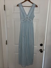 Gilead Night gown, nylon, sz. small will verify, light blue