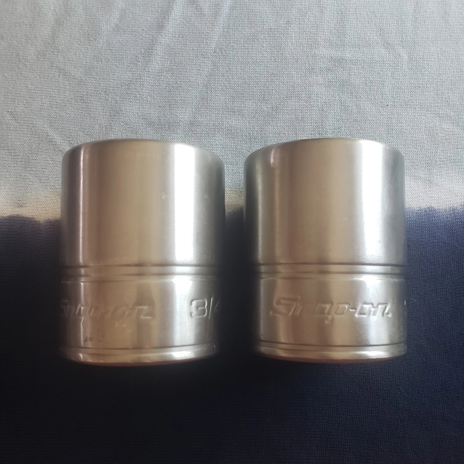 2 Snap On Beer Can Coolers Insulated Drink Koozie Coozie Socket Man Cave
Opens in a new window or ta