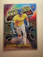 Topps75 2026 Titans of the Game Rookie Insert #TOG-9 Roman Anthony Red Sox Card