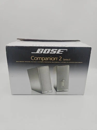 Bose Companion 2 Series II Desktop Laptop PC Multimedia Computer Speaker System.