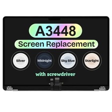 For Apple MacBook Air 15.3" A3448 M5 2026 EMC: 8878 LCD Screen Display Assembly