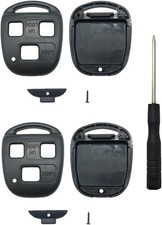 Replacement Key Fob Case Shell fits for Lexus ES GS GX is LS WIthot Blade 2