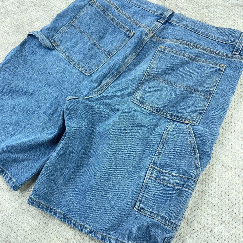 Vintage Y2K Faded Glory Shorts Men 34 Carpenter Jorts Baggy Skate Work Wear B53* - Image 4 of 4