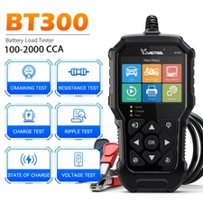12V 6V Car Motorcycle Battery Load Tester Battery Analyzer Charging Test BT300 