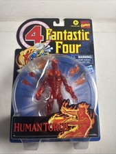 Marvel Legends Human Torch 6 Figure Fantastic Four Retro Johnny Storm