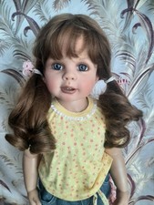 Künstlerpuppe " Fiona" Monika Peter-Leicht., Zertifikat 
