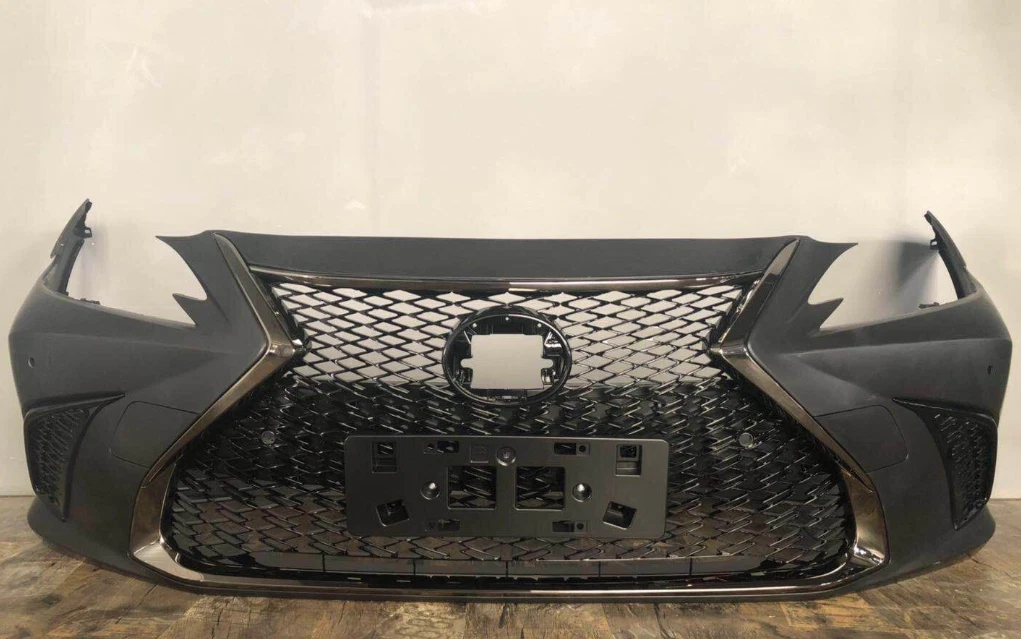 Moldura De Parachoques Delantero Lado Pasajero Para Lexus ES250 ES350 ES300h 2019-2022 | KarParts360 | Cromado Negro