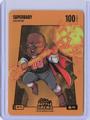Superbaby Orange Battle Foil | 2026 Bo Jackson Battle Arena | Rafael Devers