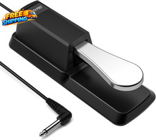 Sustain Pedal for Yamaha Keyboard Piano Keyboard Pedal with Polarity Switch for