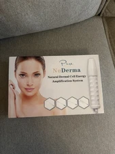 Pure NuDerma White Corded Professional High Frequency Skin Therapy Wand