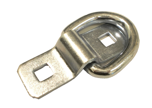 8 - 3/8 D Ring Rope Chain Tie Downs 5000# Rated Zinc Car Truck ATV Snowmobile - Foto 2