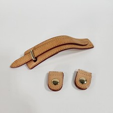 Dooney Bourke Replacement Strap Purse Leather "CINDY" Snaps Vachetta Buckle