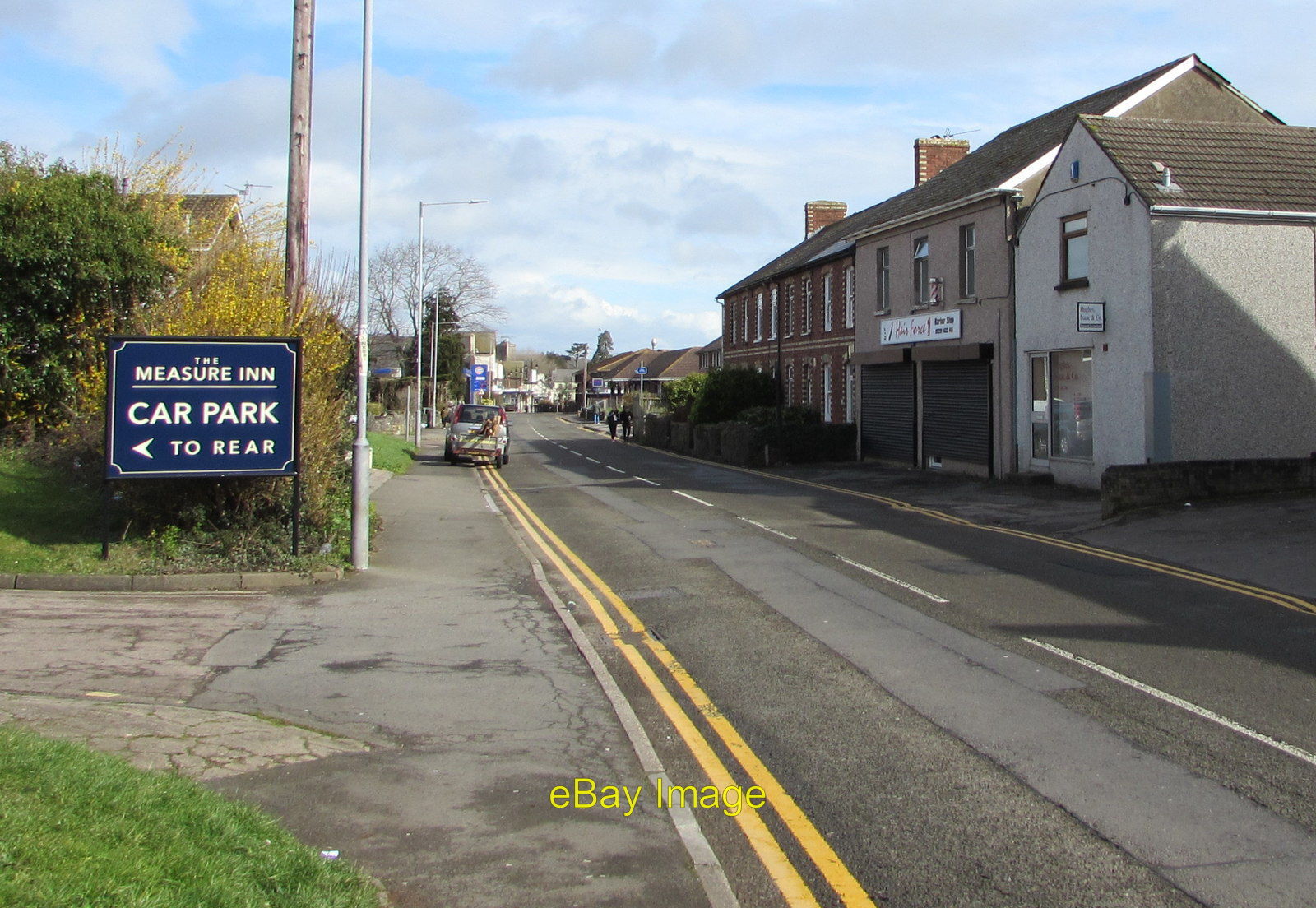 Photo 6x4 Newport Road towards the centre of Caldicot Turn left for the