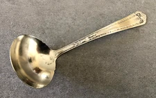 National Silver Co NSC Florence Silverplate 1930 EPNS - GRAVY LADLE