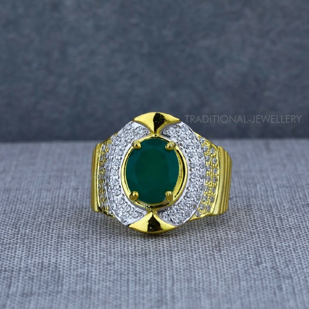 Stone in gold clearance ring