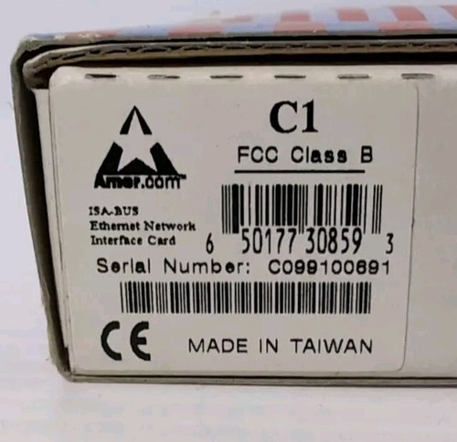 Amer.com Ethernet Network Interface Card See Pictures  - Picture 8 of 9