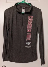 Women's Creative Apparel Concepts Alabama Crimson Tide Striped Pullover Sz MD