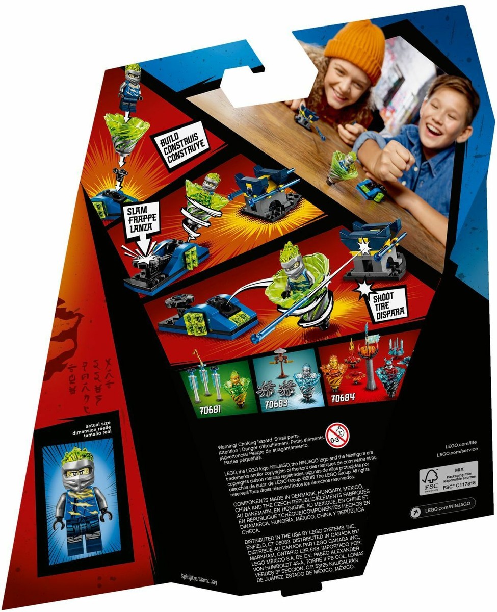 LEGO Ninjago - Spinjitzu Slam - Jay #70682 incl. Jay BNIB | eBay