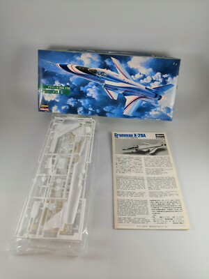Hasegawa - Maquette X-29A échelle 1/72 - Kit Modèle Rétro - Peintures Et Colle Nécessaires - Décalcomanies Incluses