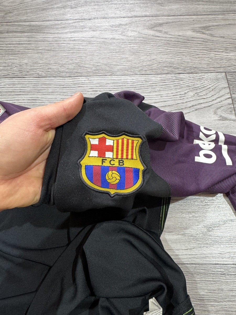 BARCELONA 2016 2017 GOALKEEPER NIKE FOOTBALL SHIRT SOCCER