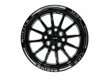 2x 15x3.5 Vms Black Hawk Drag Racing Skinny Rims Wheels 4x100 4x114.3 Et10 73.1