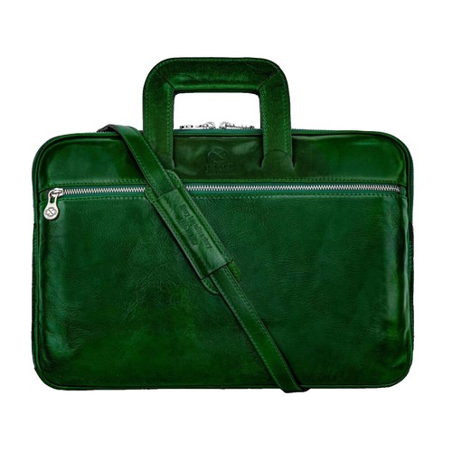 NEW MONTBLANC MEISTERSTÜCK 4810 SLIM LEATHER DOCUMENT CASE GREEN