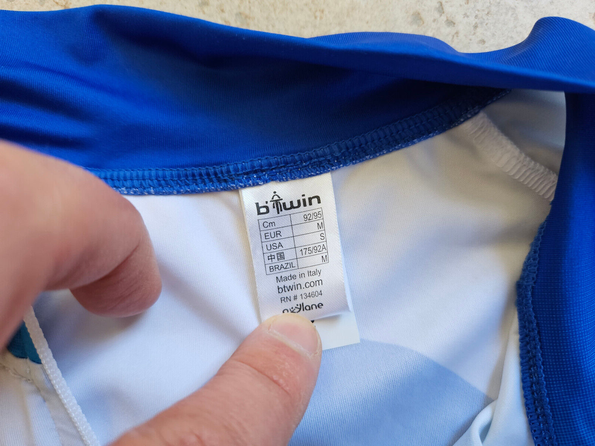 Maillot Cycliste BTWIN Lapierre FDJ - Française Des Jeux - Taille L/4 - TBE