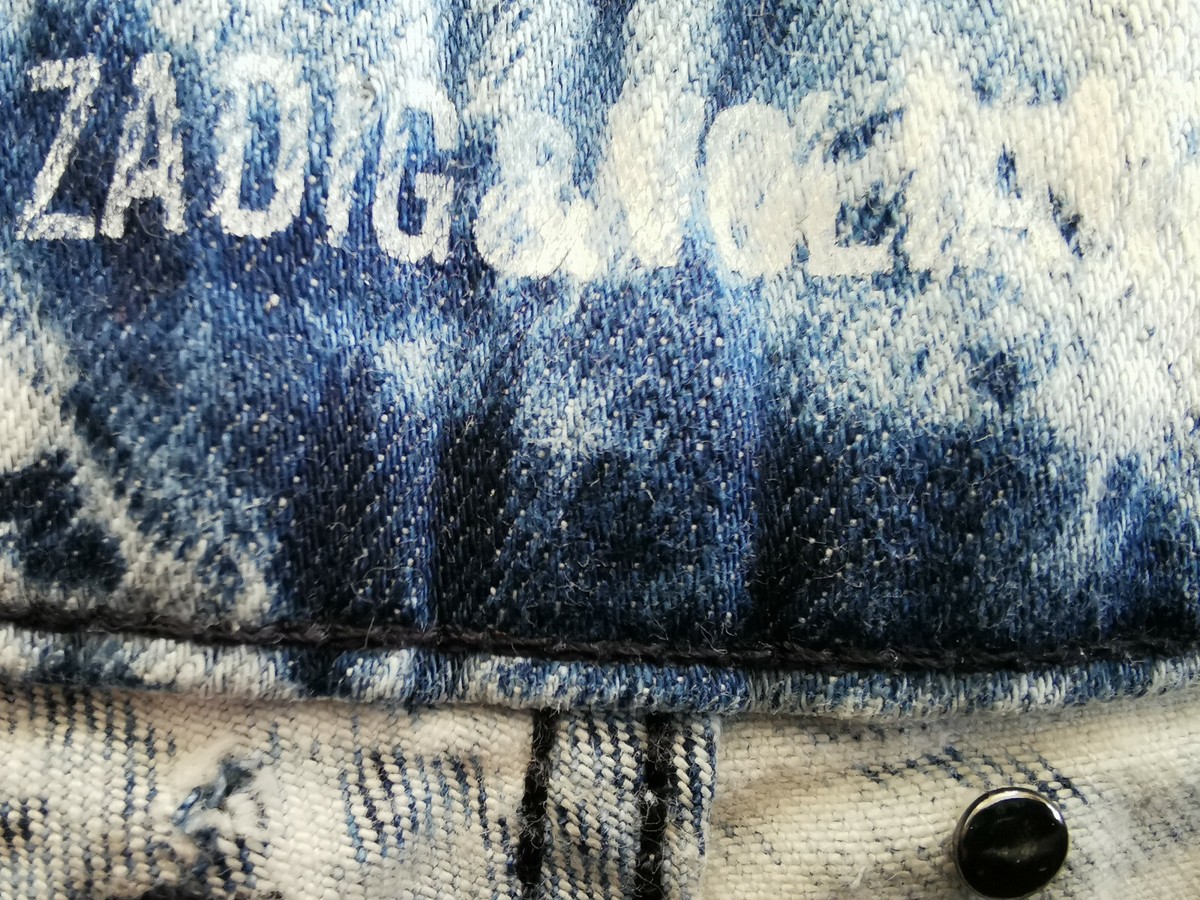 Short Zadig & Voltaire Tie And Dye - Taille 36FR - 98% Coton - Occasion Très Bon état