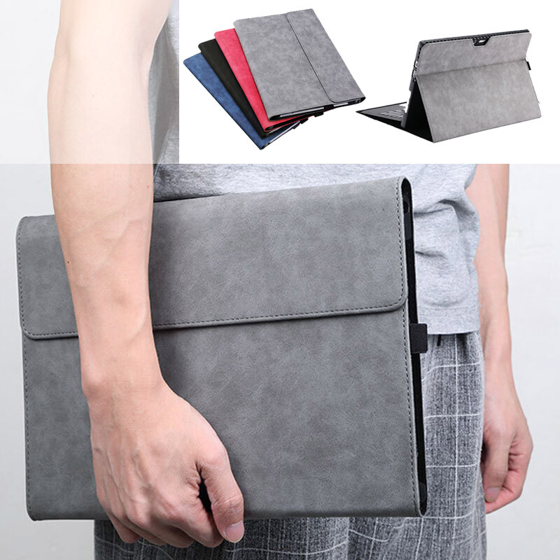 Luxury Leather Cover Case Sleeve Bag For Microsoft Surface Pro X